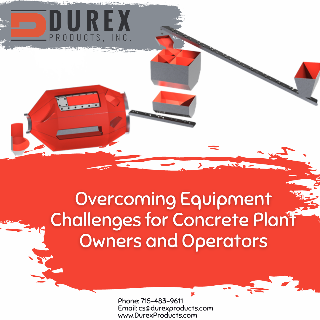Durex Urethane Liners help to overcome challenges at Concrete Plants